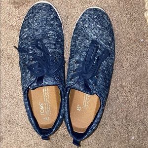 Toms blue sneakers